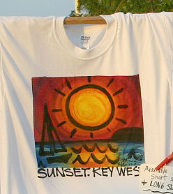 Sunset Sail Tee Shirt